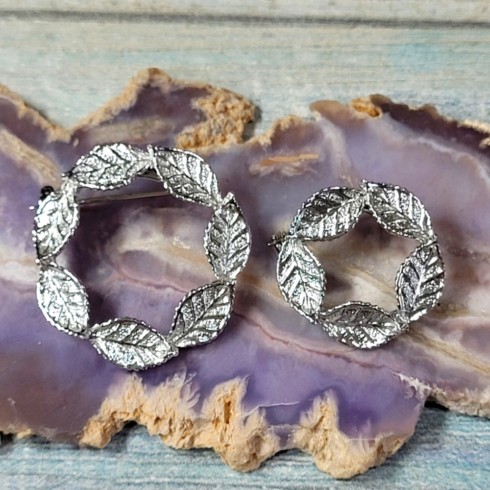 Gerrys Silver Leaf Brooches